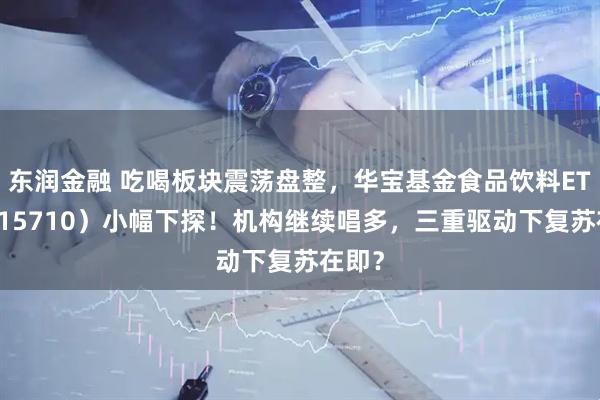 东润金融 吃喝板块震荡盘整，华宝基金食品饮料ETF（515710）小幅下探！机构继续唱多，三重驱动下复苏在即？