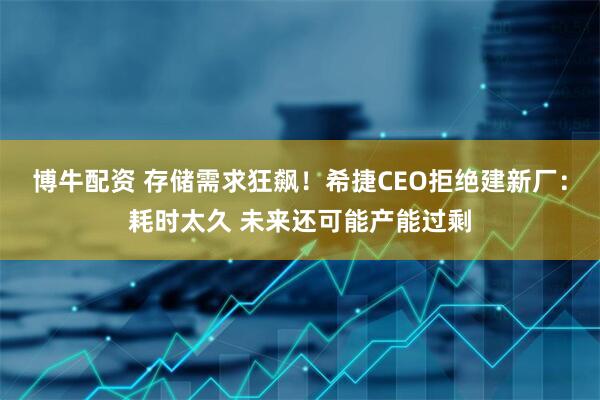 博牛配资 存储需求狂飙！希捷CEO拒绝建新厂：耗时太久 未来还可能产能过剩